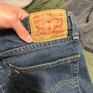 Levis 511 denim jeans